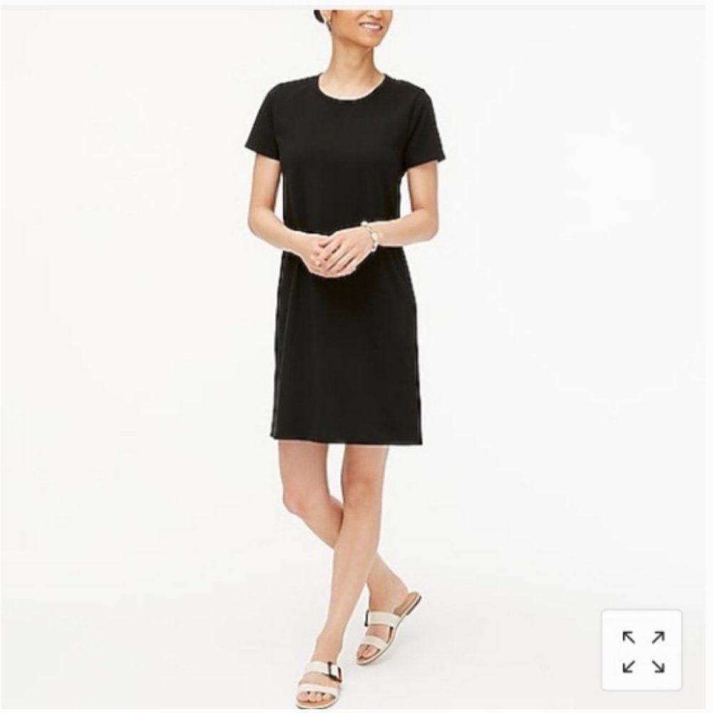 J Crew - Short sleeve T-shirt Dress - Black